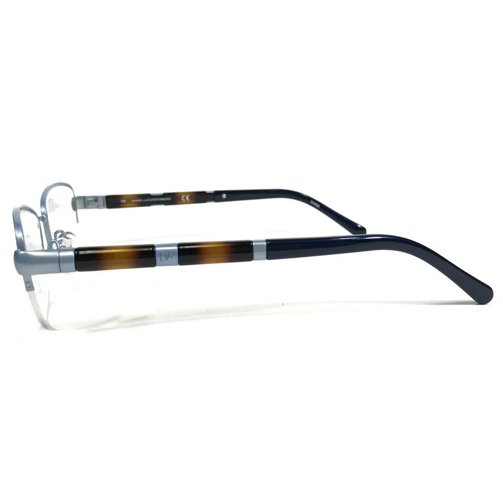 Diane von Furstenberg Eyeglasses Frames DVF8055 400 Brown Blue Cat Eye 51-17-135